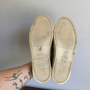 FRYE Ivy Slip On Gray Soft Suede Leather Slide On Sneaker Womens 8.5 Casual thumbnail 6