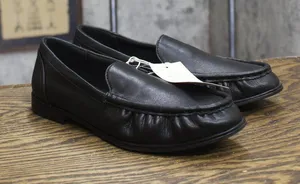 A New Day Womens James Rouched Loafers 94462350 Black 6M thumbnail 1