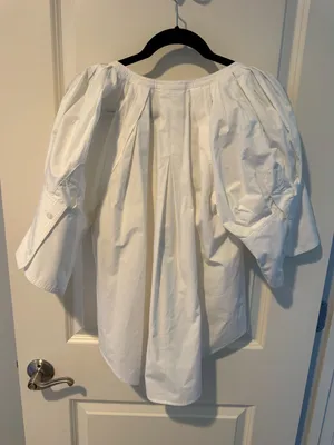 ALC Frank Chloe White Blouse | Size 4 thumbnail 7