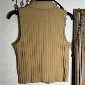 Madewell Irene Ribbed Sleeveless Vest thumbnail 4