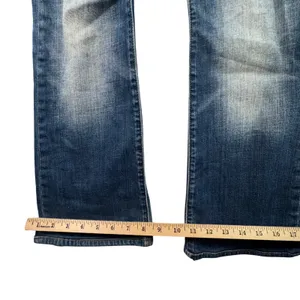 Gap 1969‎ Sexy Boot Jeans Medium Wash Blue Denim Stretch Low Rise 25/0r 0 R Y2K thumbnail 9