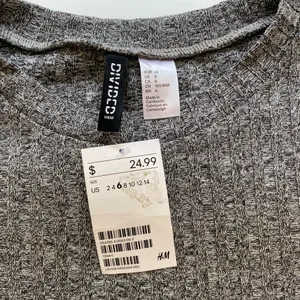 NWT H&M Divided Gray Womens Dress size 6 thumbnail 5