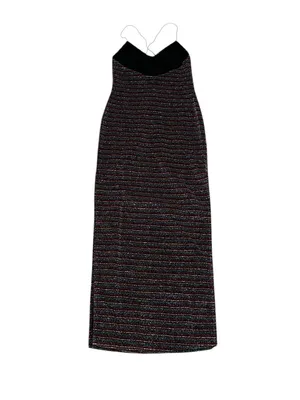 House of Harlow 1960 x Revolve Metallic Striped Dress Evening Cocktail Party thumbnail 8