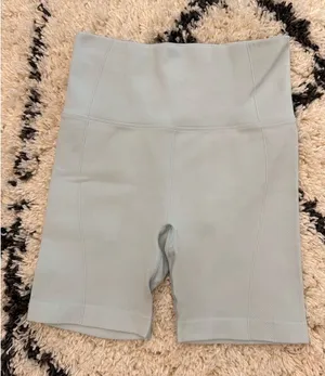 All In Motion Light Blue Biker Shorts thumbnail 1