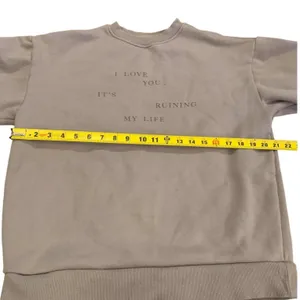 Taylor Swift Crewnecm Tortured Poets M Taupe TTPD Ruining My Life Swiftie Merch thumbnail 5