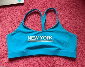 New York branded podium bra from soul cycle thumbnail 1