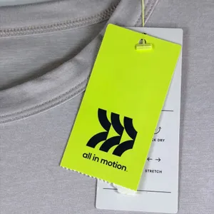 All in Motion Womens Long Sleeve Active Top Taupe Keyhole Back Size M‎ NEW thumbnail 4