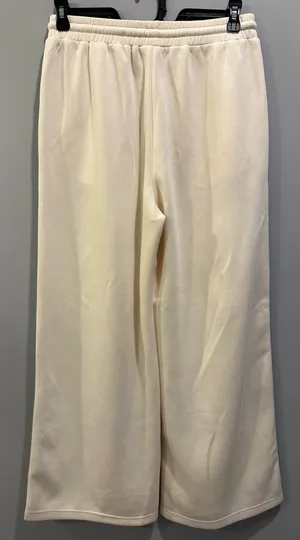 JODIFL Striped Detail Quarter-Zip Pullover and Straight Leg Sweatpants Matching Set Cream Multi thumbnail 14