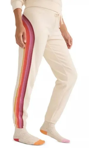 Marine Layer Women's Cloud 9 Sweatpants Cream Size Small thumbnail 1