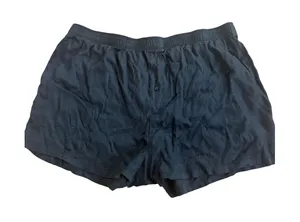 PINK Victoria's Secret Black Boxer Shorts Skeleton Hands Women's Large‎ thumbnail 1