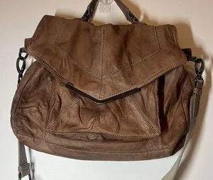 Steven Steve Madden Brown Leather Handbag thumbnail 1