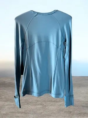 Lululemon It's Rulu Run Long Sleeve Shirt 10 Fitness Yoga Activewear Athleisure thumbnail 4