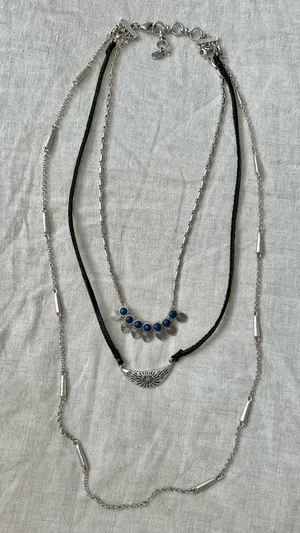 Lucky Brand Layered Bohemian Necklace thumbnail 3
