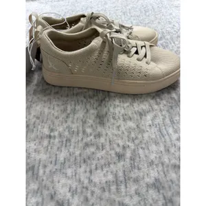 Eddie Bauer Womens Knit Sneakers‎ Taupe Lace Up Mesh Walking Shoes 318898 Size 6 thumbnail 5