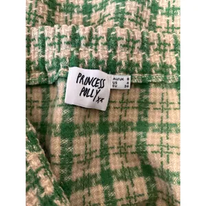 Princess Polly Green and Tan Tweed Mini Skirt US 4 thumbnail 8