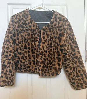 Leopard sweater Brown Size M thumbnail 1