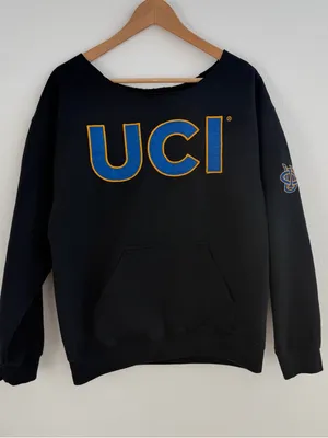 UCI Off the Shoulder hoodie Black Size M thumbnail 1