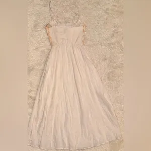 NWOT FREE PEOPLE sweet nothings midi dress in marshmallow white sz S thumbnail 5