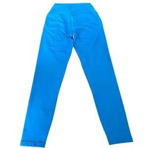 P'tula Size M Danielle Luxe Leggings‎ Turquoise Teal Blue Athletic Gym Workout thumbnail 5