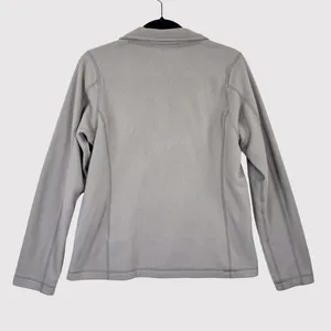 Patagonia Womens Jacket Gray Micro D 1/4 Zip Fleece Pullover Outdoor Medium thumbnail 3