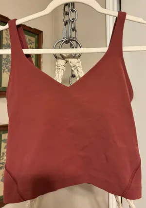 Lululemon Red Align Tank thumbnail 1