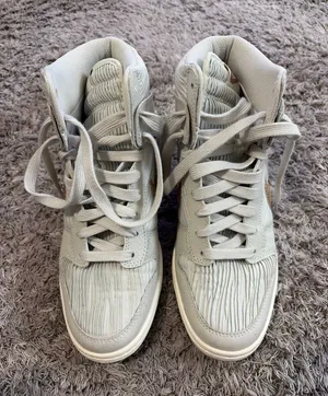 Nike Dunk Sky Hi Light Bone Red Bronze Wedge Sneakers Womens 7.5 thumbnail 1