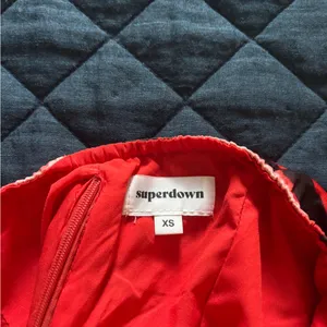 superdown Red and Black Strapless Top thumbnail 5