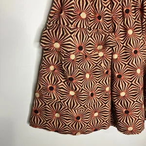 Free People so much sun mini skirt brown‎ cargo pockets women's size small boho thumbnail 4