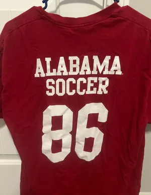 Alabama soccer Tshirt Size L thumbnail 2