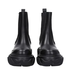NEW Black Tractor Motor Leather Boots, Size 38 NEW in Box $1,325 thumbnail 3