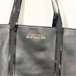 Givenchy‎ Parfumes Black Long Travel Beauty Tote Bag Shoulder Bag thumbnail 2