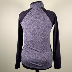 Women’s Camp David Anheuser Busch Biergarten Heather Gray Quarter Zip Jacket Small thumbnail 3