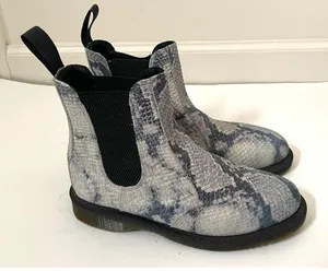 Dr. Martens Flora Asciano Slip On Chelsea Ankle Bootie Gray Size 36/US 6.5 NEW thumbnail 3