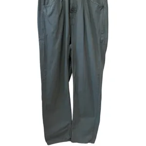 Free People Marci Coverall Jumpsuit in Washed Army Grunge Work Outdoors M‎ thumbnail 6
