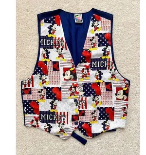 Mickey y Mouse Vest O/S Blue Size M thumbnail 1