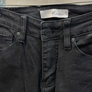 KanCan Flare Jeans Black Denim Size 26 thumbnail 4