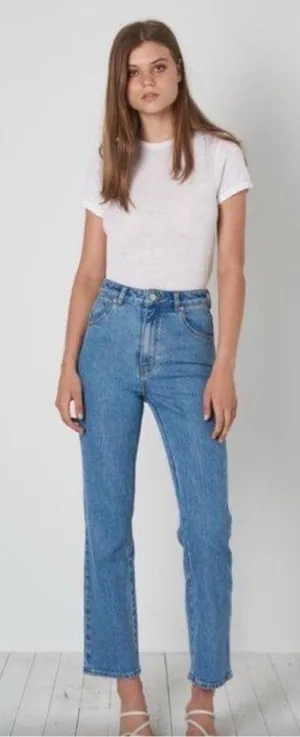 Rolla’s Original High Rise Straight Jeans thumbnail 1