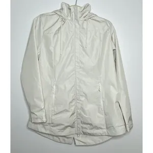 Buckle Liv Outdoor Nimbus Birch Geo Hooded Mesh Lined Water Resistant Travel Jacket M thumbnail 2
