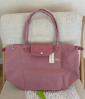 Longchamp Le Pliage Original Shoulder Tote bag large size pink thumbnail 1