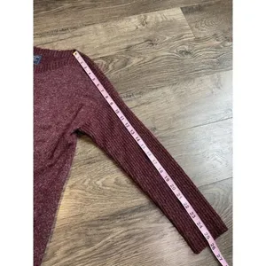 Womens Abercrombie and Fitch acrylic long line pocket long sleeve sweater size S thumbnail 7