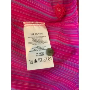 Mountain Hardwear Pink Striped Gorpcore Hiking Shirt Sz 10 thumbnail 6