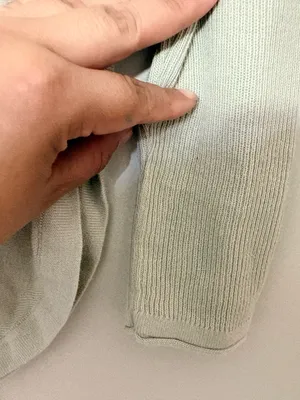 Lululemon Take It All In Sweater Light Sage Long Sleeve Cotton Knit thumbnail 12