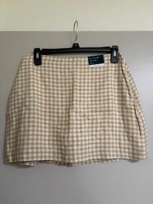 Abercrombie Gingham Mini Skirt thumbnail 2