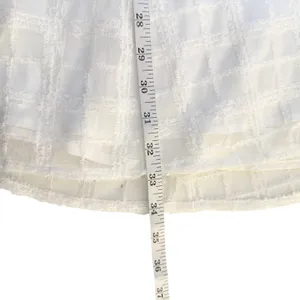 Birdy Grey White Puff Sleeve Mini Dress Size Medium Open‎ Back Bridal Graduation thumbnail 13
