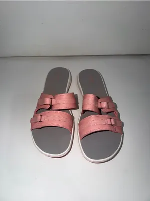 Clark’s pink cloud steppers sandals new women’s size 11 comfort‎ slip on summer thumbnail 3