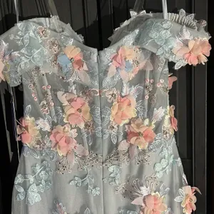 Cinderella Divine NWT Corset Off-Shoulder Floral Embellished Prom Dress thumbnail 6