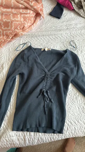 Macy's Sugar Moon Blue Long Sleeve thumbnail 1
