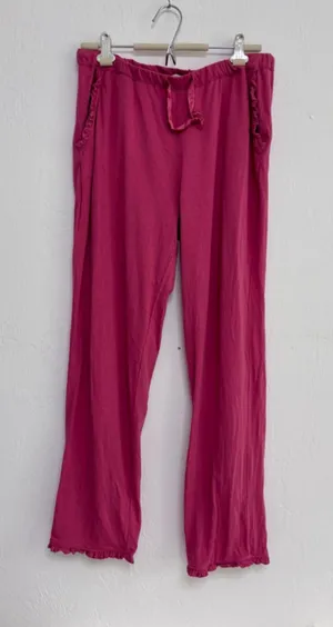 Women's Soft Surroundings Mauve Pajama Pants M Cotton Modal thumbnail 1
