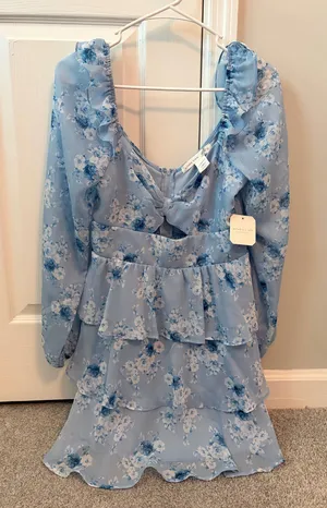 Altar'd State floral dress thumbnail 1