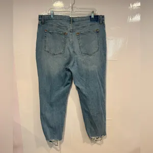 Abercrombie‎ & Fitch Light Blue Straight Leg Jeans thumbnail 3